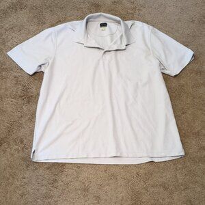 Greg Norman Gray XXL Mens Polo Shirt Golf Fishing Tennis Leisure Collar Preppy